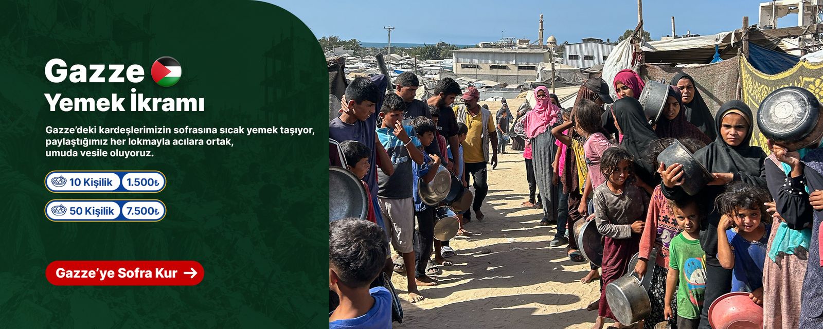 Gazze Yemek İkramı